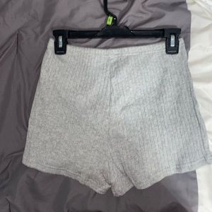 Gray tighter shorts